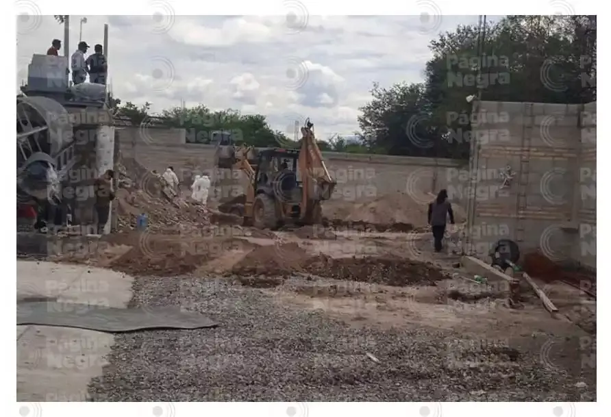 Lugar donde fue encontrada una fosa clandestina