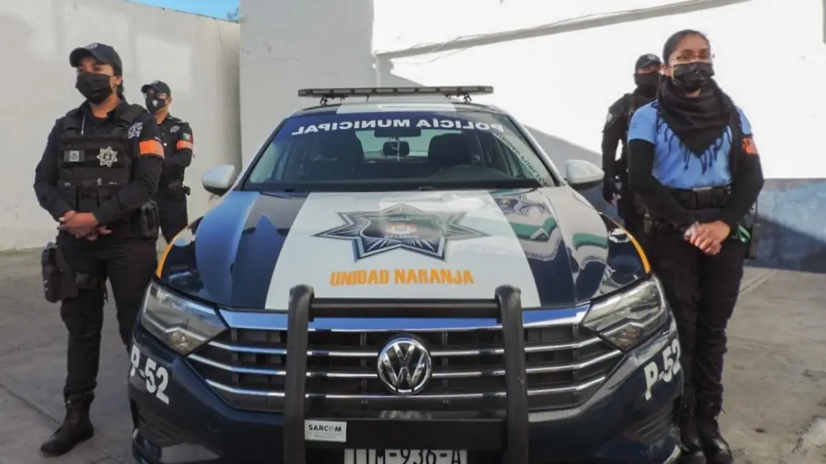 Patrulla Naranja mantiene cercanía con las mujeres atlixquenses.