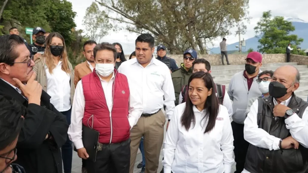 Gobierno de Puebla y Ayuntamiento de Atlixco realizan preparativos del Huey Atlixcáyotl.