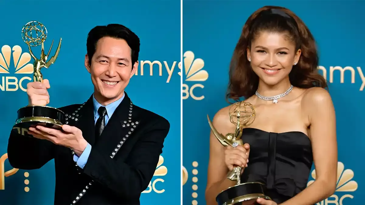 Lee Jung-Jae y Zendaya hacen historia en los Premios Emmy 2022