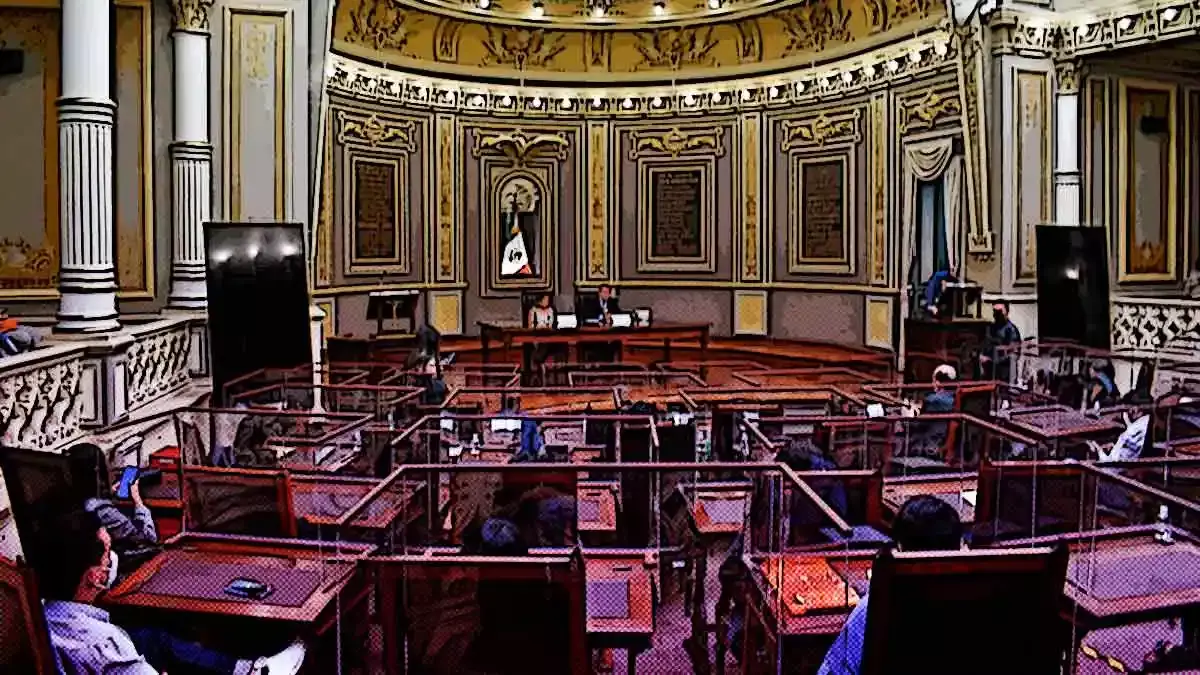 Por ruptura, suspenden designación de Mesa Directiva del Congreso de Puebla