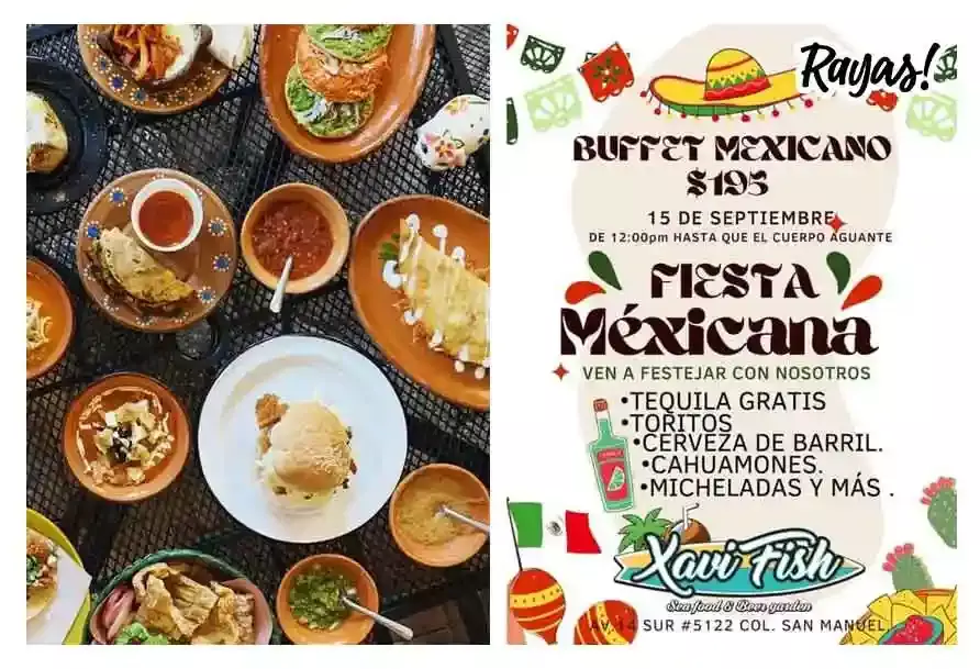 ¡Viva México! Checa estos buffets mexicanos en Puebla para el 15 de septiembre