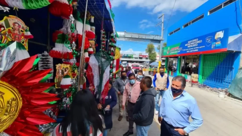 Ayuntamiento de Puebla retira 15 kilos de pirotecnia en Central de Abasto