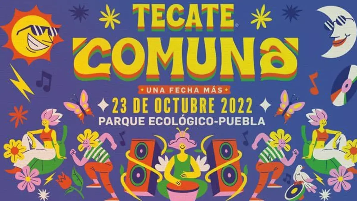 Faltan 38 días para el Tecate Comuna 2022 en Puebla; hay boletos disponibles