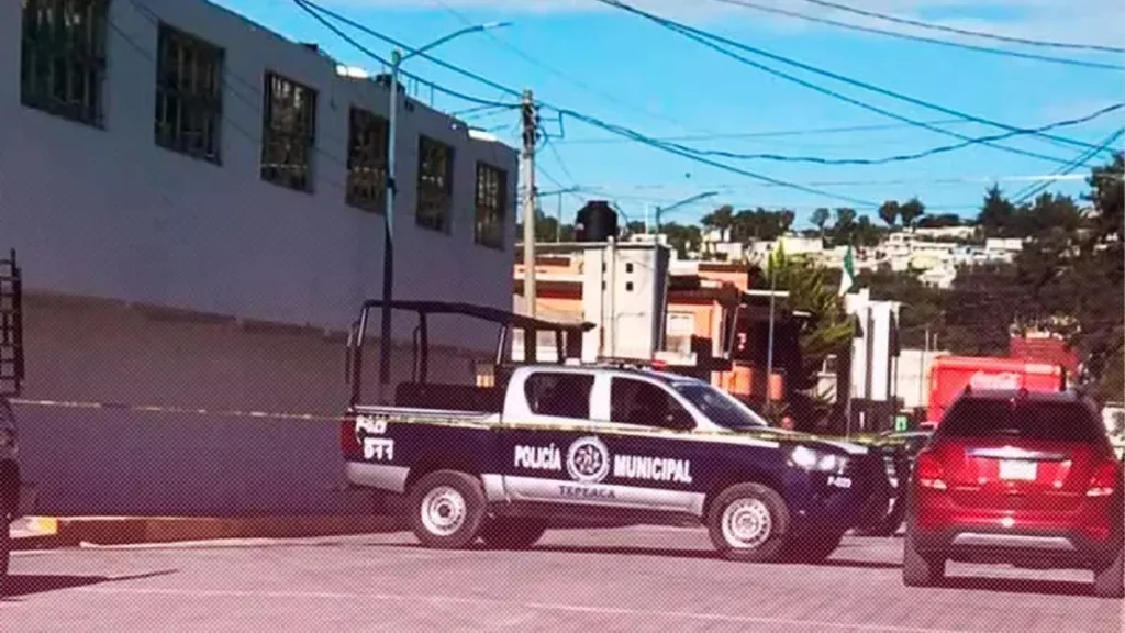 Balacera afuera de colegio de Tepeaca fue provocada por huachigaseros