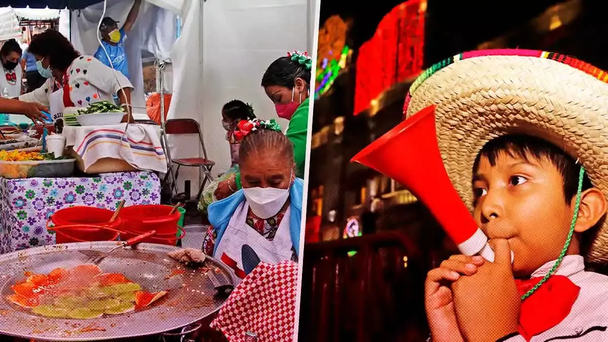 Entre música y antojitos mexicanos, así se viven las fiestas patrias en Puebla