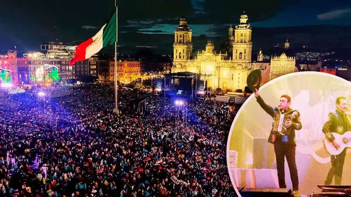 EN VIVO | Los Tigres del Norte inician fiesta del Grito de Independencia en el Zócalo