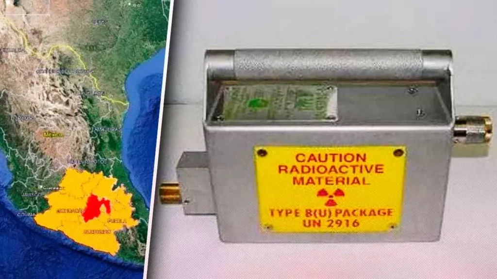 Roban fuente radiactiva de Iridio-192; hay alerta en Puebla y 9 estados del país