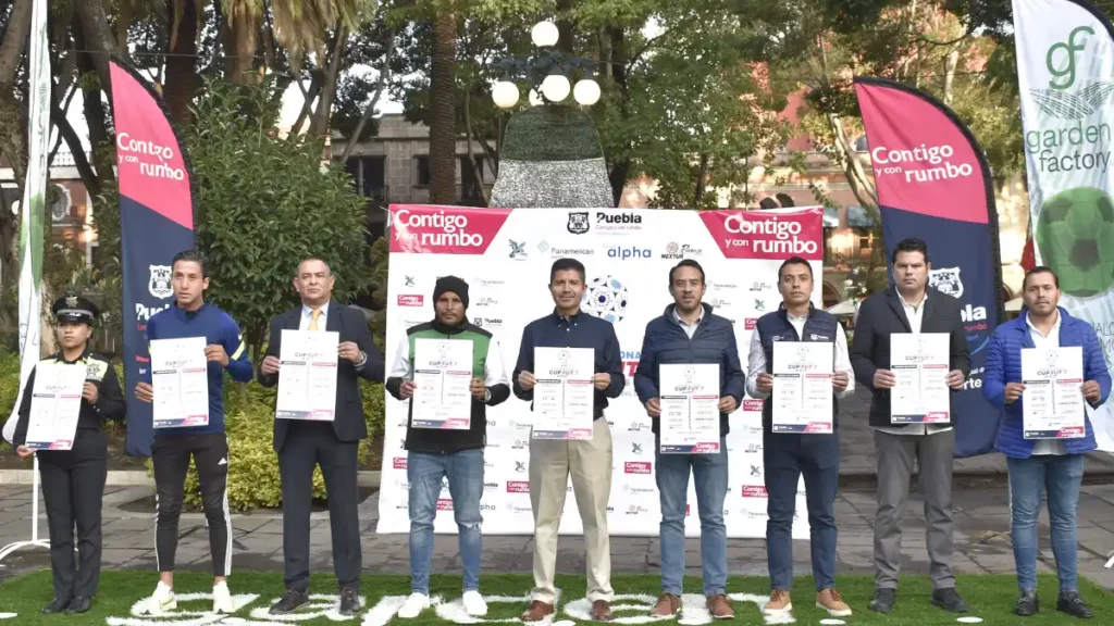 Ayuntamiento de Puebla presenta el torneo del fútbol 7 – International Cup 2022