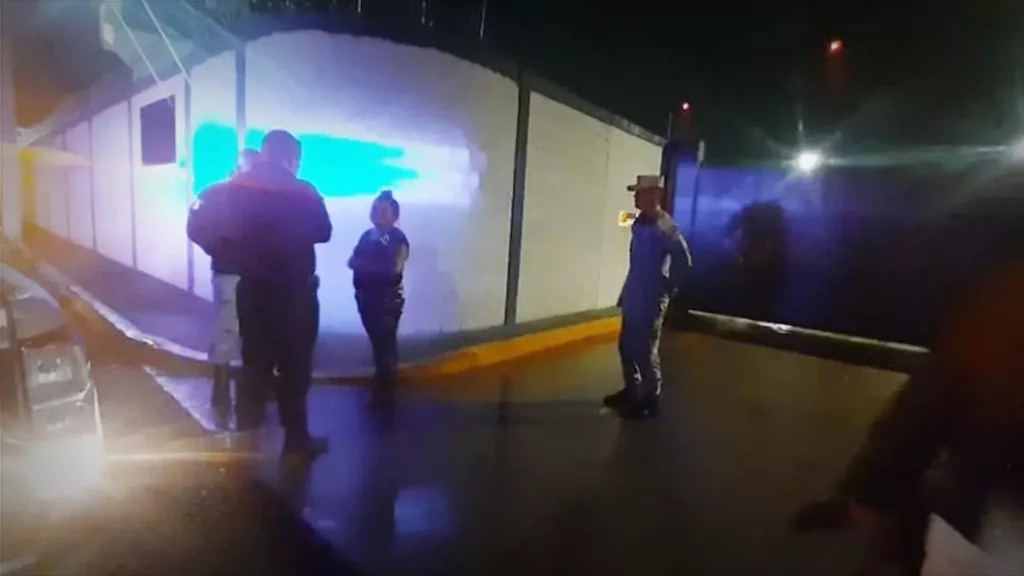 Guardia Nacional atiende caso de violencia familiar en Texmelucan.