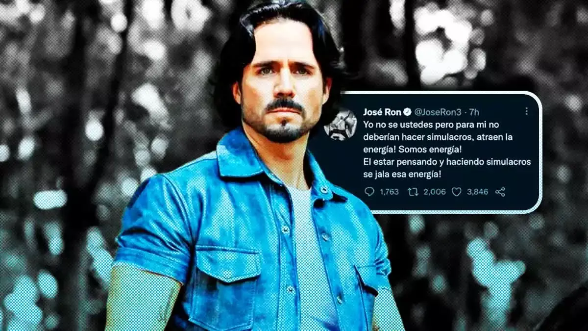 “No más simulacros”, pide actor tras sismo
