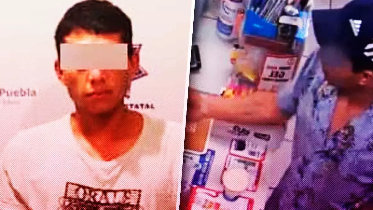 Detienen a joven ladrón acusado con 73 robos en Tehuacán