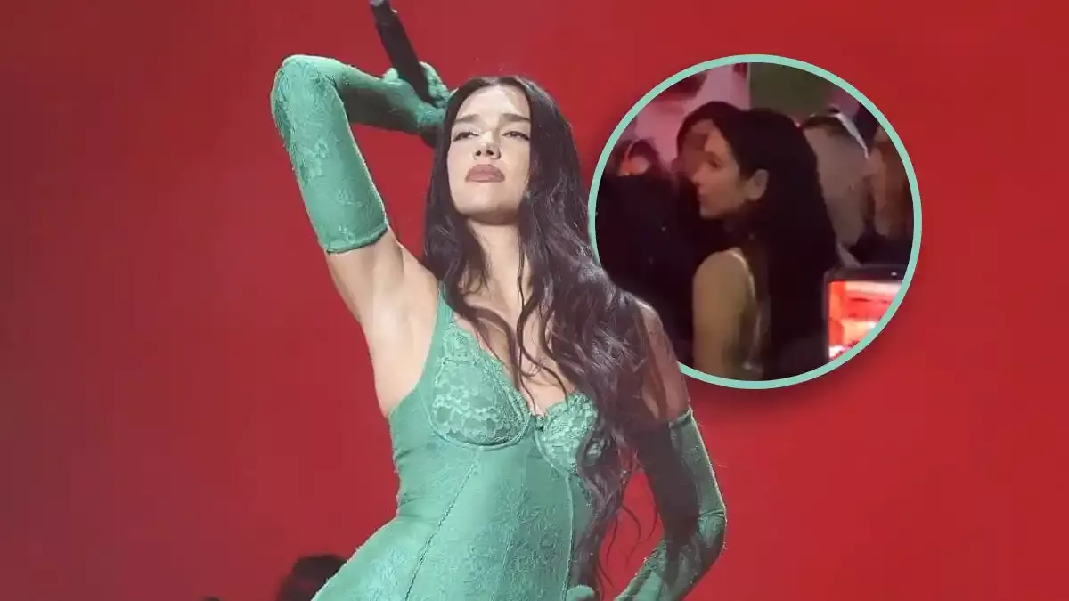 VIDEO: Sismo sorprende a Dua Lipa y Arón Piper en Ciudad de México.