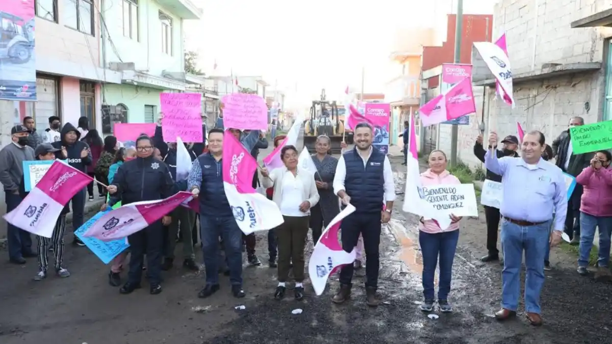 El programa “Construyendo Contigo” del Ayuntamiento de Puebla llega a la Colonia Miguel Hidalgo