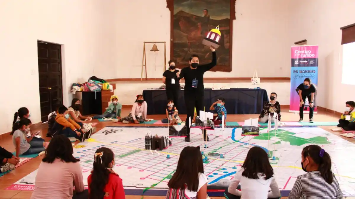 Ayuntamiento de Puebla promueve la riqueza histórica, cultural y artística del municipio entre las niñas y niños