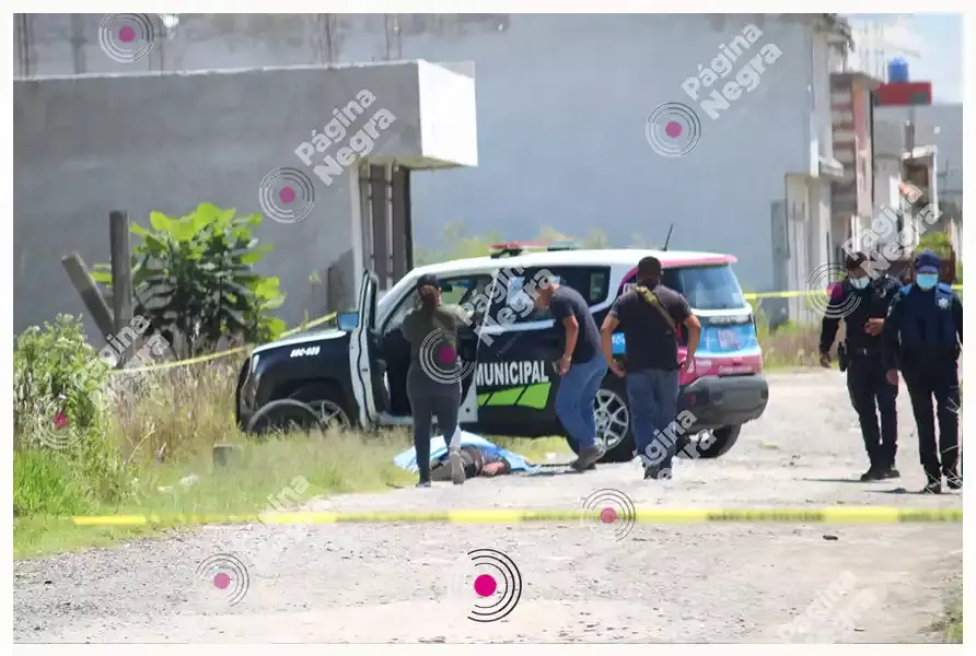 Policías Municipales resguardaron la zona.