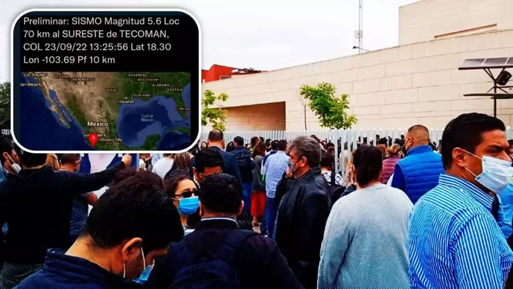 Vuelve a temblar… ahora el epicentro fue en Tecomán, Colima.