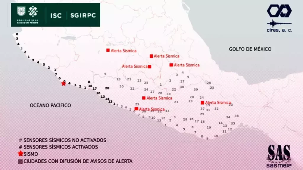 24 réplicas sucedieron luego del temblor de 7.7 grados del 19 de septiembre 