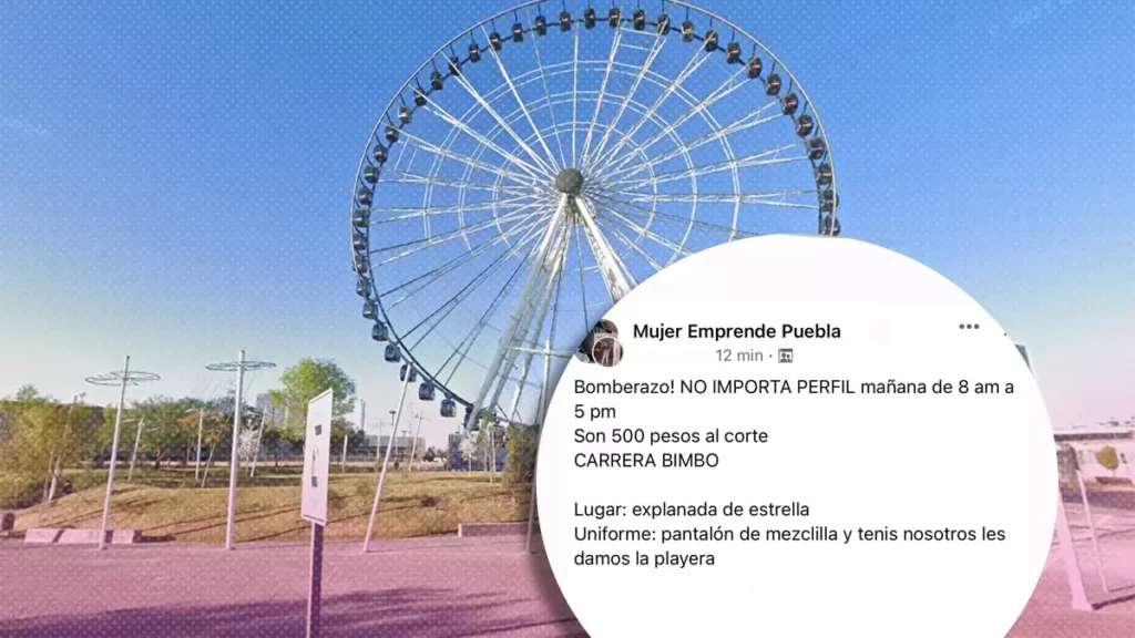 Ofrecen empleo engañoso para carrera Bimbo en Puebla.