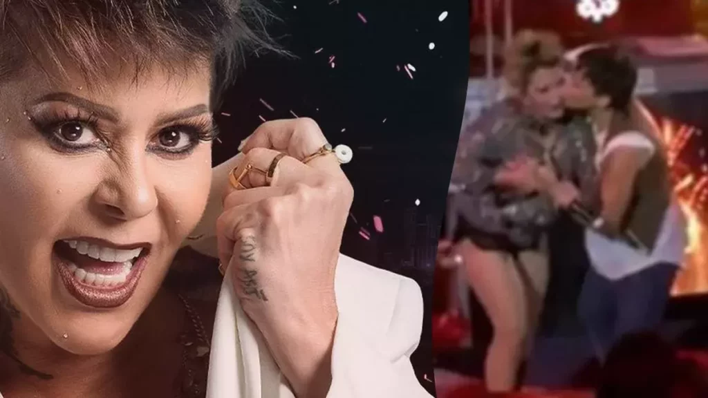 La cantante Alejandra Guzmán avienta instrumento a fan por acosarla