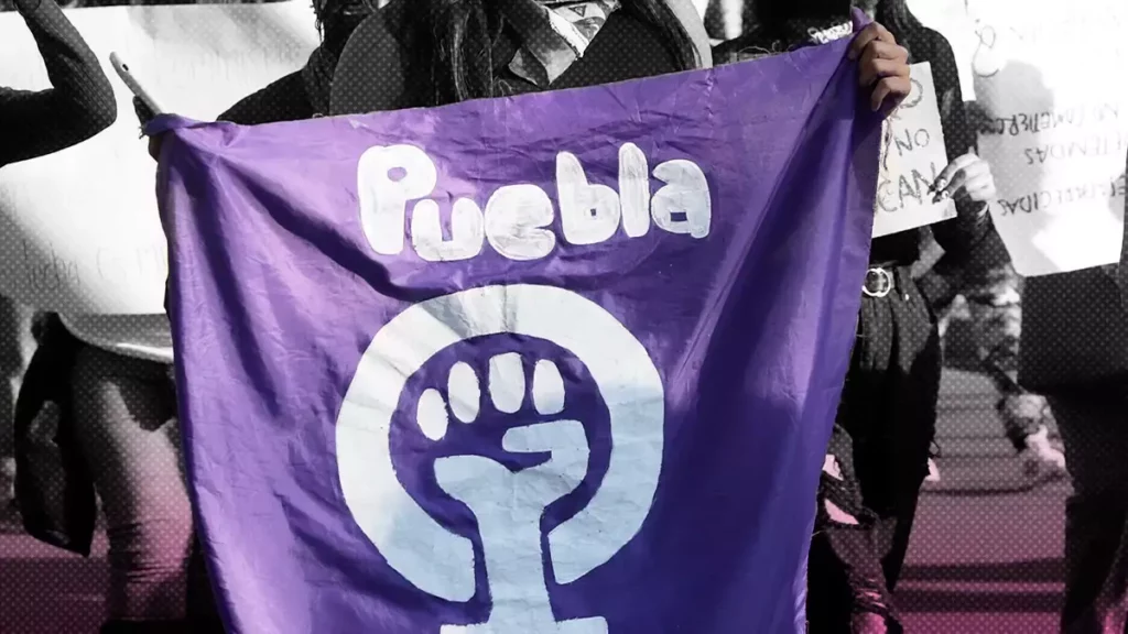 Colectivas feministas preparan marcha y actividades para el 28S en Puebla