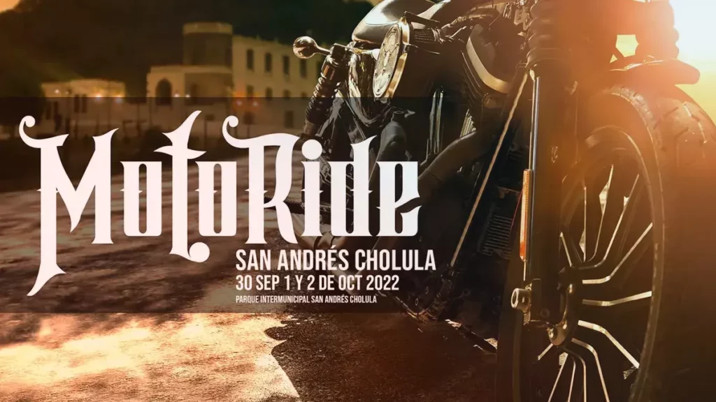 Lánzate al MotoRide 2022 en San Andrés Cholula