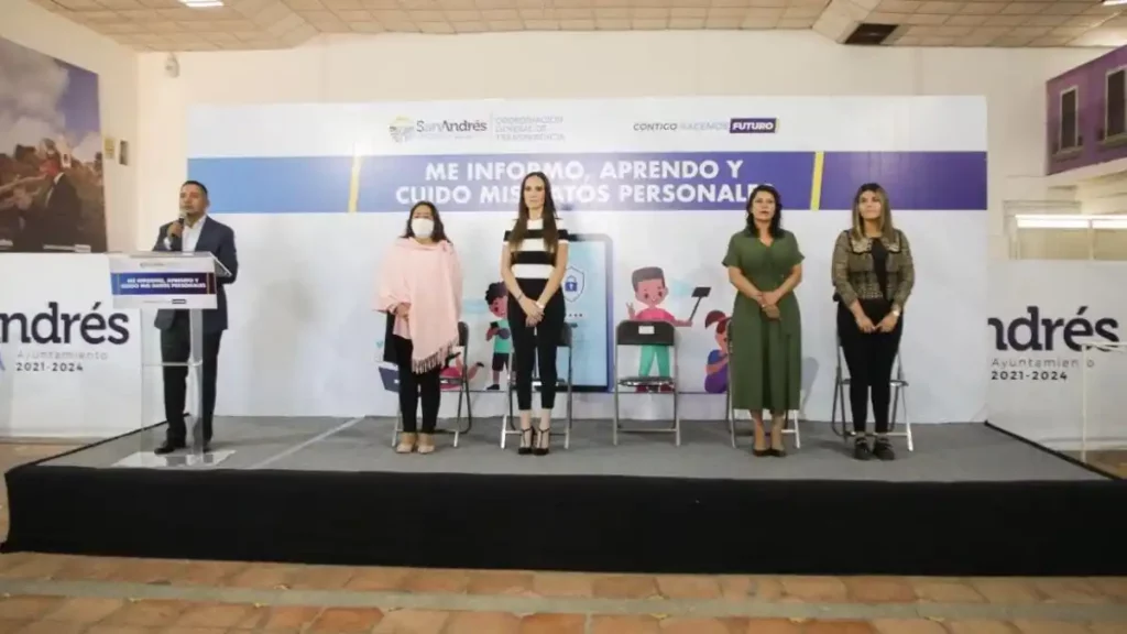 Realiza Ayuntamiento de San Andrés Cholula, jornada cultural para protección de datos personales desde la niñez