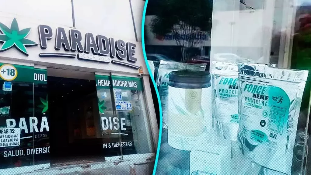 Conoce "Paradise", la tienda que vende productos cannabis