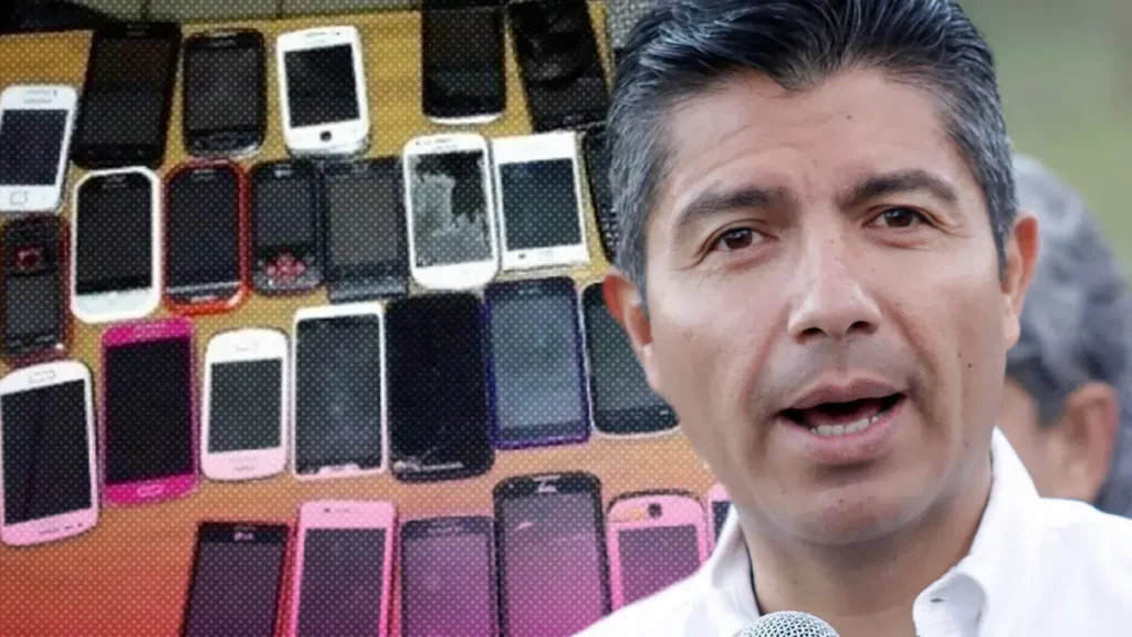 Eduardo Rivera va contra venta de celulares robados en el Centro Histórico
