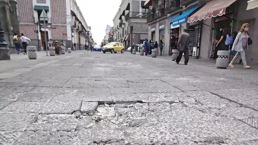 La 16 de septiembre, en el Centro de Puebla, será intervenida con 20 mdp