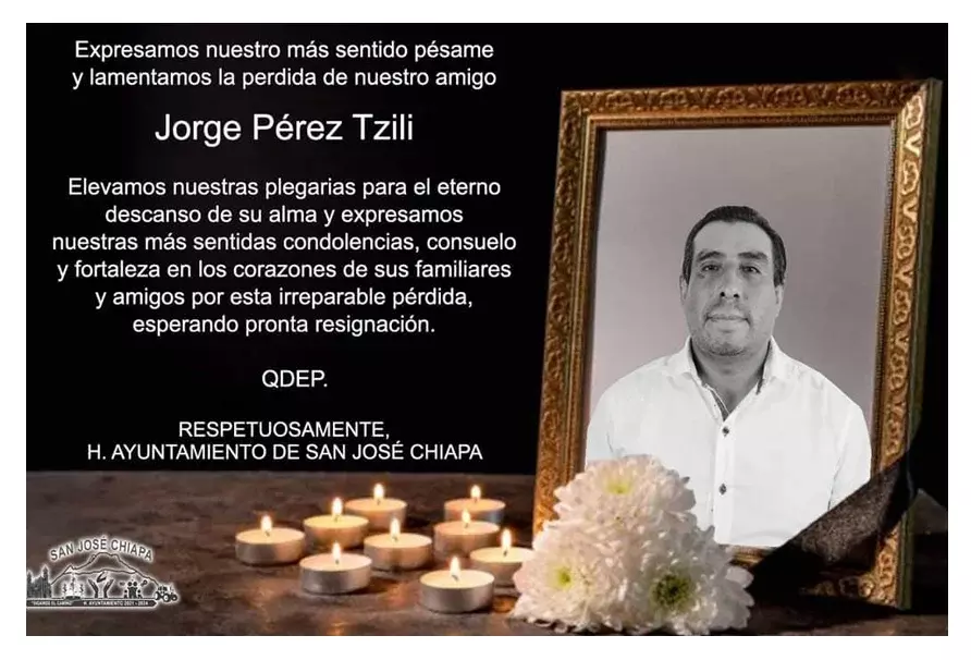 José Pérez Tzili falleció cuando lo trasladaban a un hospital.