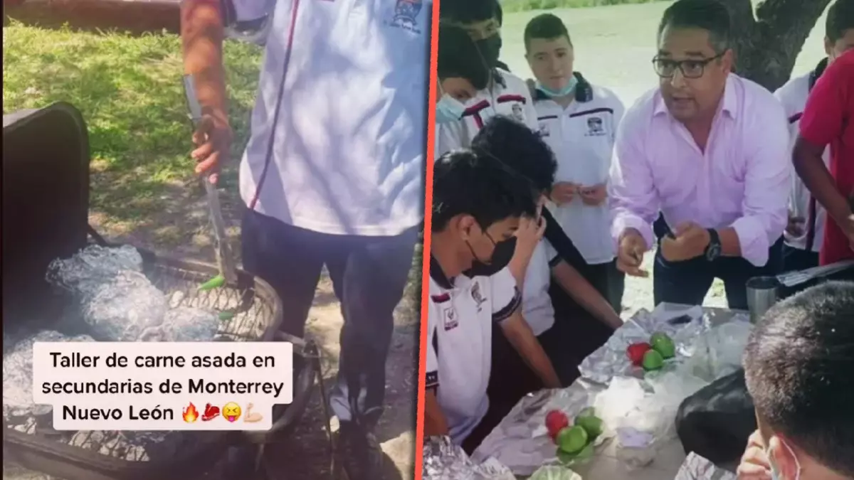 ¡Viral! Secundaria de Monterrey crea primer taller de Carnita Asada.