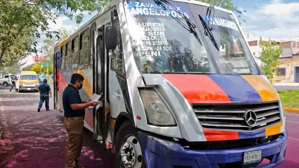 SMT enviará al corralón a unidades de transporte público que no estén verificadas