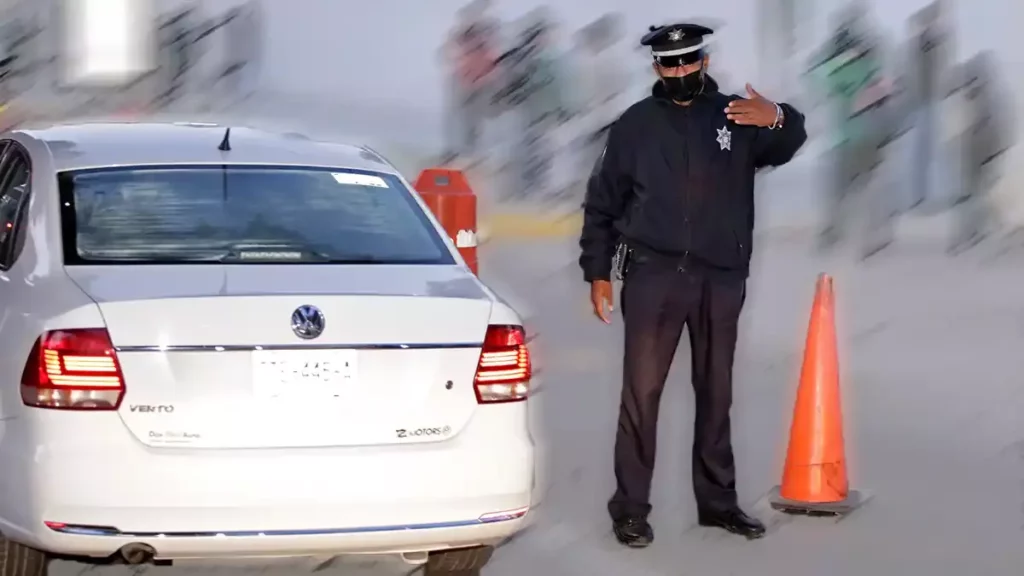 SSC apoyará grupo de vigilancia de verificación de autos en Puebla.