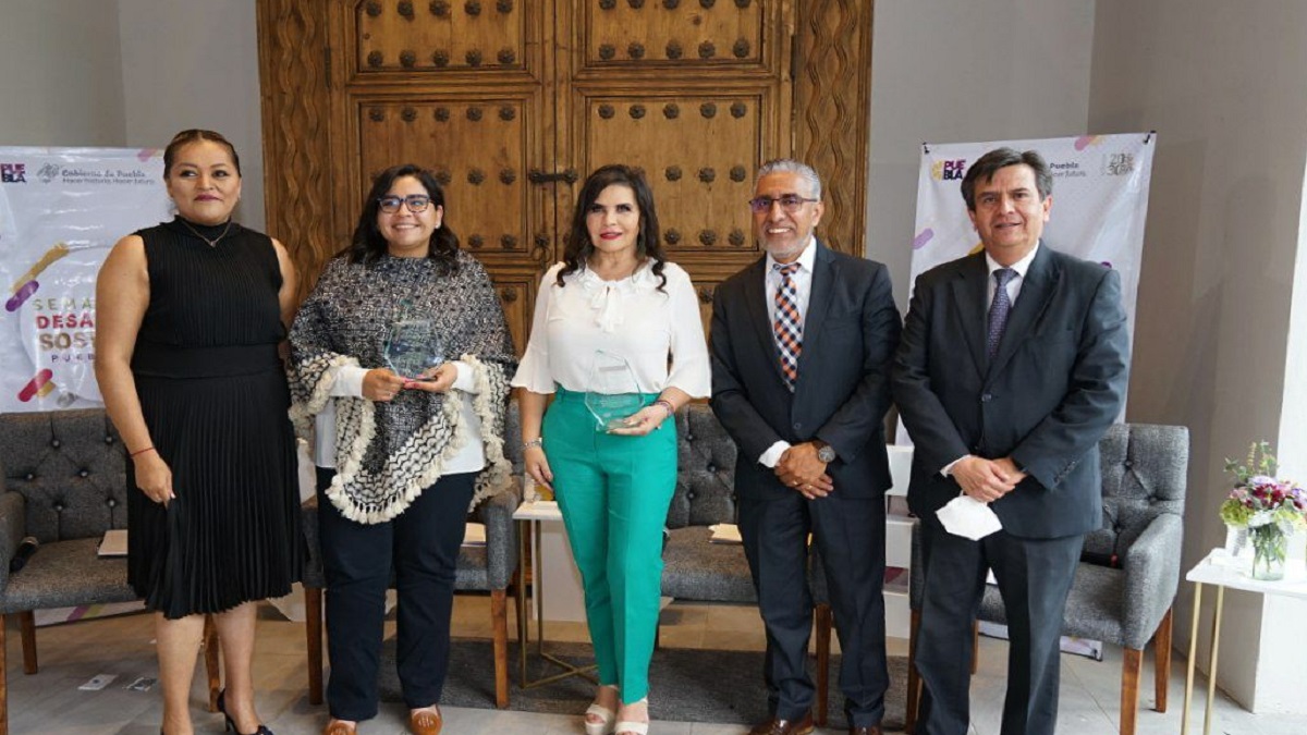 Norma Layón participa en la semana del desarrollo sostenible Puebla 2022 con el programa de línea violeta