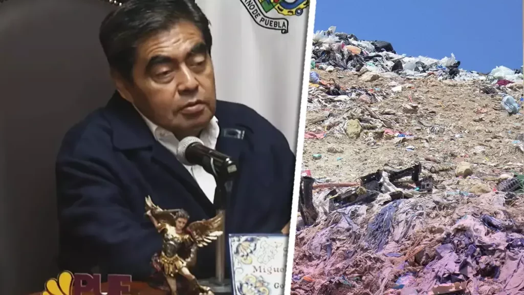 Barbosa exige a Ayuntamiento de Tehuacán solucionar problema del relleno sanitario.