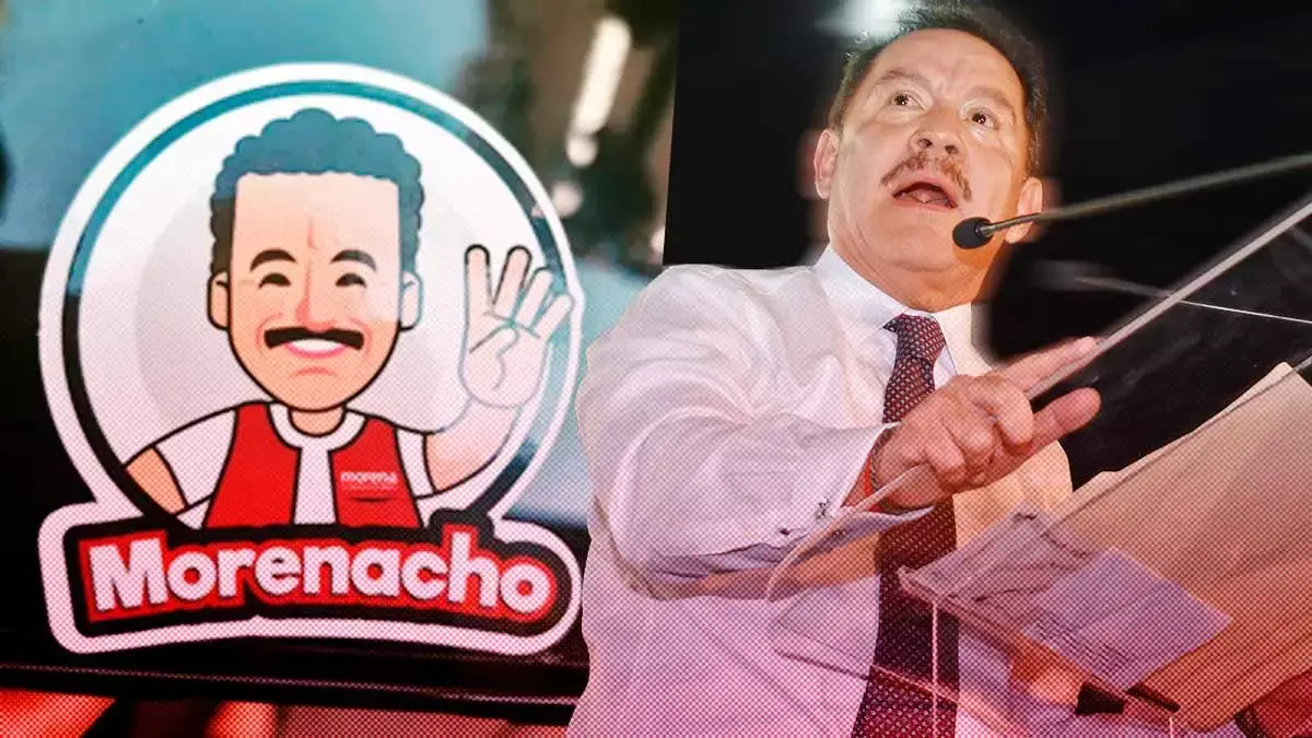 ¿Y tú ya tienes tu Morenacho? Daniela Mier reparte estampas de Ignacio Mier