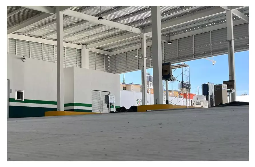 Así avanza la construcción de los verificentros en Puebla.