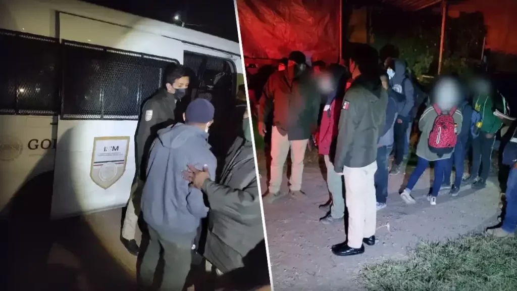 En terreno baldío de Xoxtla, ubican a 100 migrantes centroamericanos.