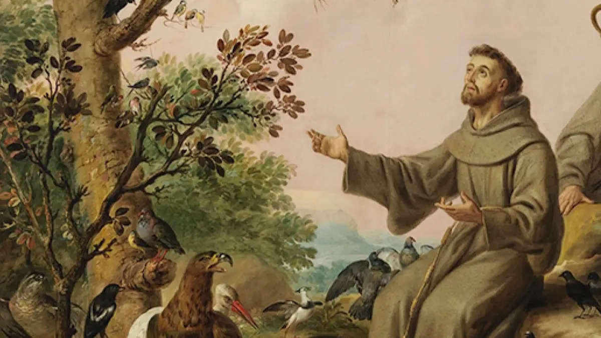 San Francisco de Asís: santo de los veterinarios