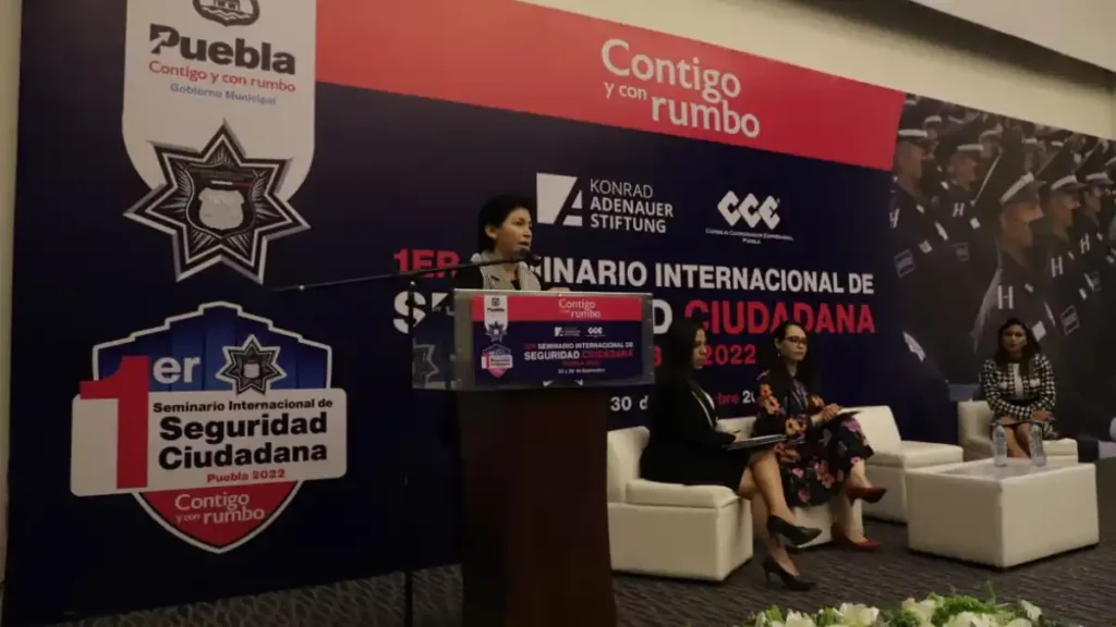 Con acuerdos a favor de Puebla, culminó el Primer Seminario Internacional de Seguridad Ciudadana