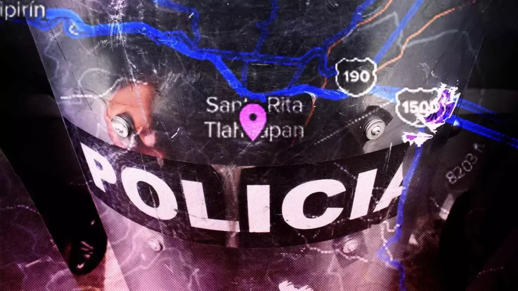Guardia Nacional y Policía Estatal rescatan a hombre de ser linchado en Tlahuapan.