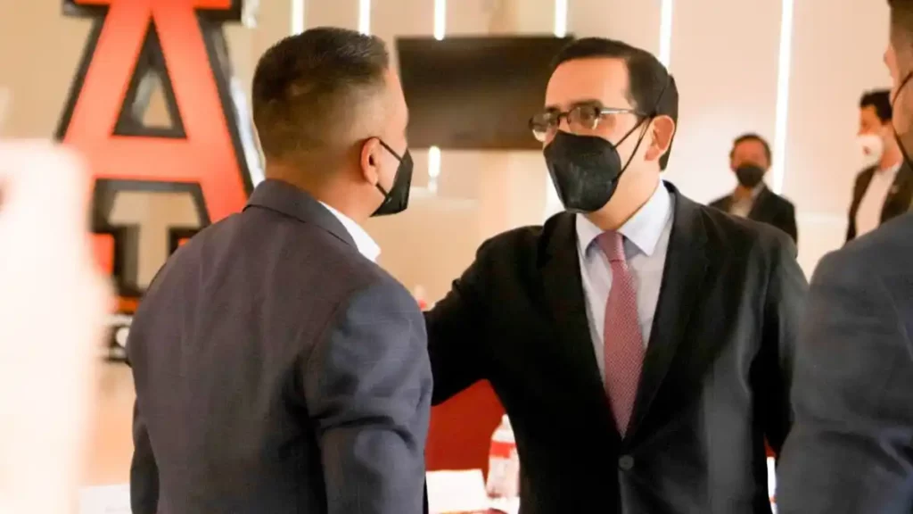 Prevalece sinergia en materia de seguridad entre Ayuntamiento de San Andrés Cholula y Anáhuac Puebla.
