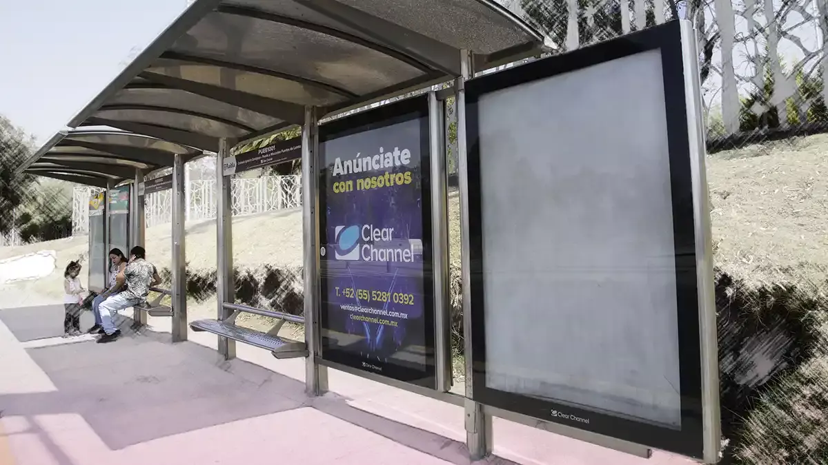 Concesión de publicidad en paraderos de Puebla será por tres años y medio