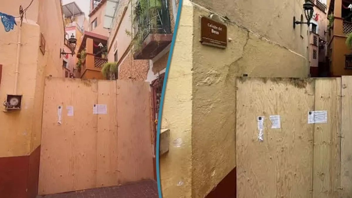 ¡Adiós al romanticismo! Clausuran el “Callejón del beso” en Guanajuato