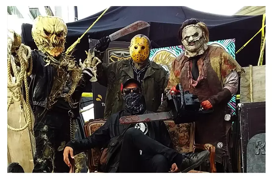 Desde 2010 se realiza la famosa y ya tradicional Marcha Siniestra en Puebla