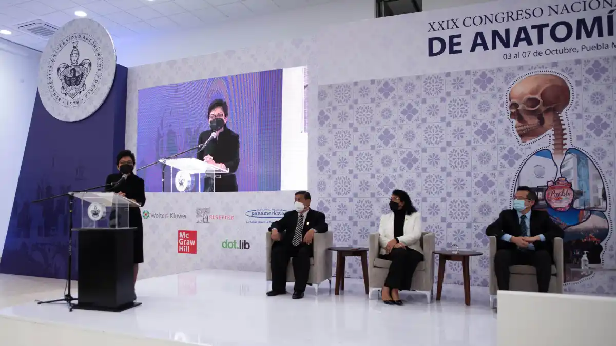 Inaugura la Rectora Lilia Cedillo Ramírez el XXIX Congreso Nacional de Anatomía