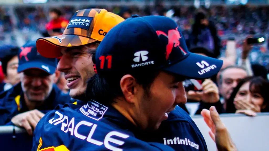 “Checo”, segundo en el GP de Japón; Verstappen, bicampeón de F1.