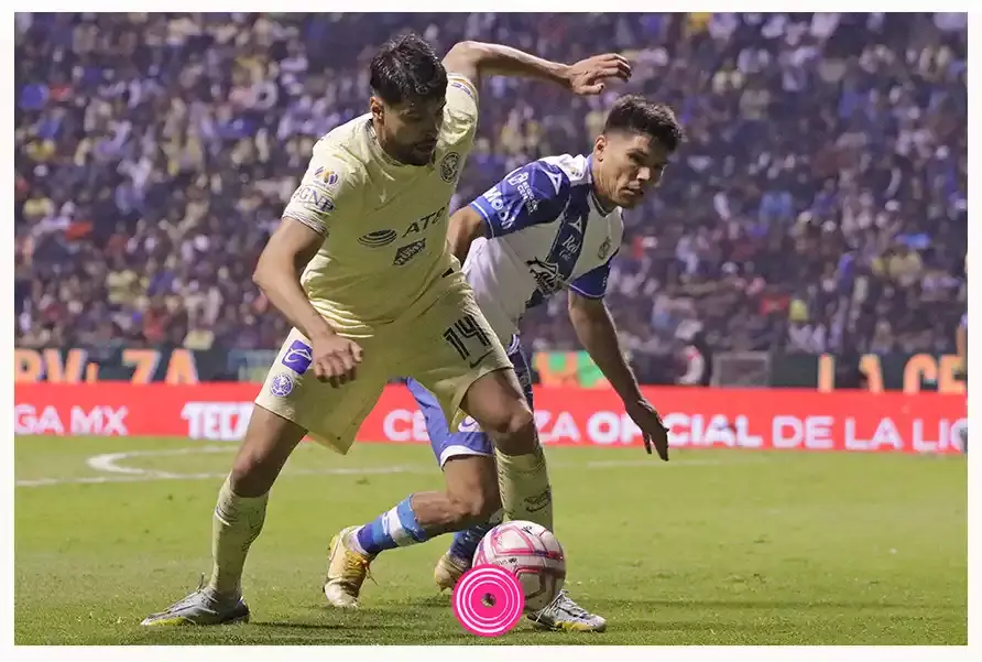América le pasa por encima a Puebla en la ida de los cuartos; gana 6-1