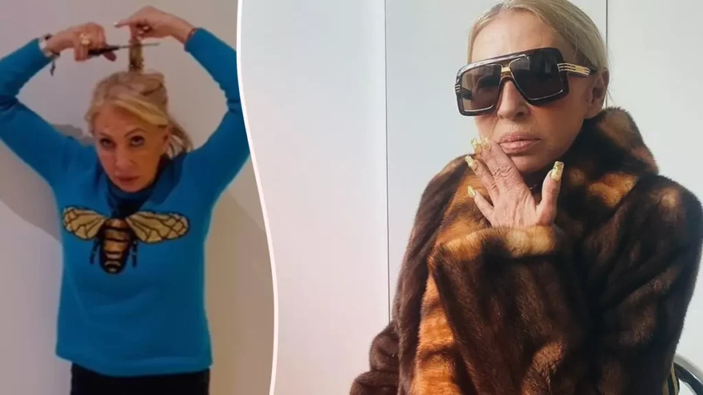 Laura Bozzo se corta el pelo para apoyar a las mujeres en Irán